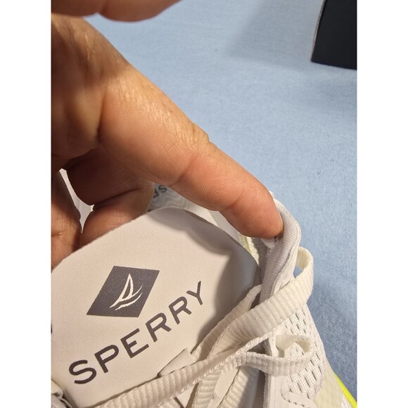 Mens Sperry Sport Headsail  13 White Tennis Shoes Athletic main image 8